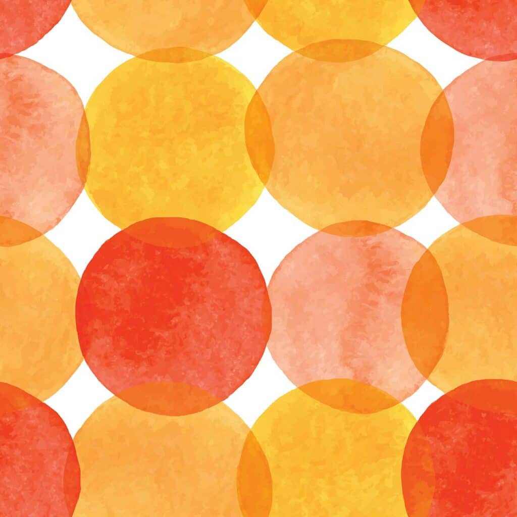 yellow and orange watercolor unpasted wallpaper