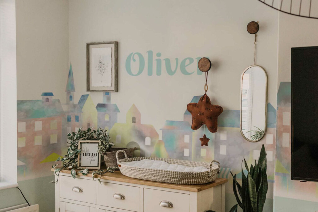 Name Wall mural decor