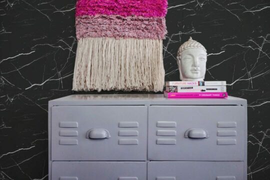 Black marble wallpaper for walls