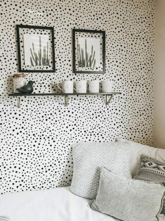 Dalmatian print wallpaper for walls