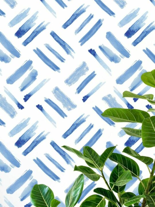 Watercolor brush stroke temporary wallpaper