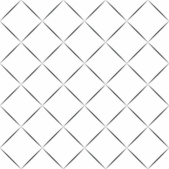 Geometric diamond pattern removable wallpaper