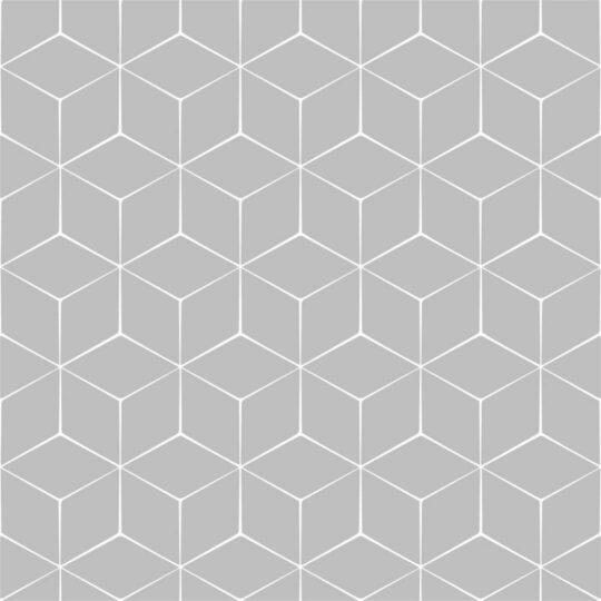 Hexagon cube peel and stick wallpaper