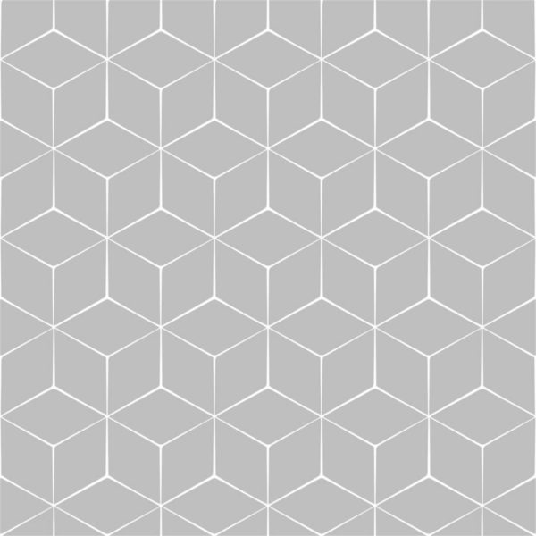 Hexagon cube peel and stick wallpaper