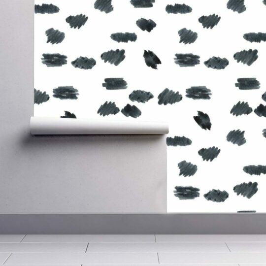 Watercolor marks sticky wallpaper
