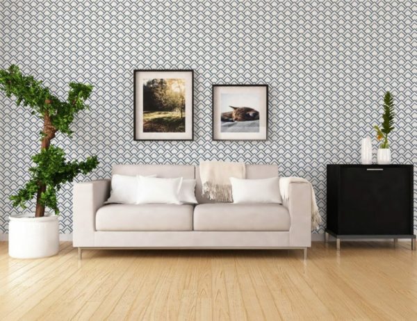Triangle design self adhesive wallpaper
