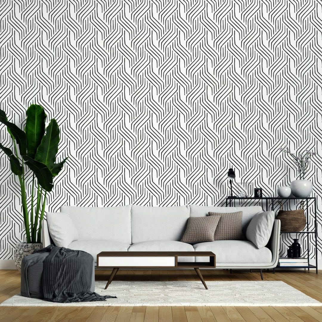 Seamless wallpaper - Peel and Stick or Non-Pasted