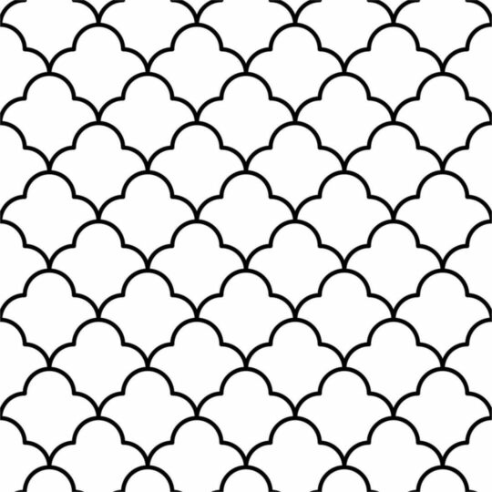 Moroccan lattice removable wallpaper