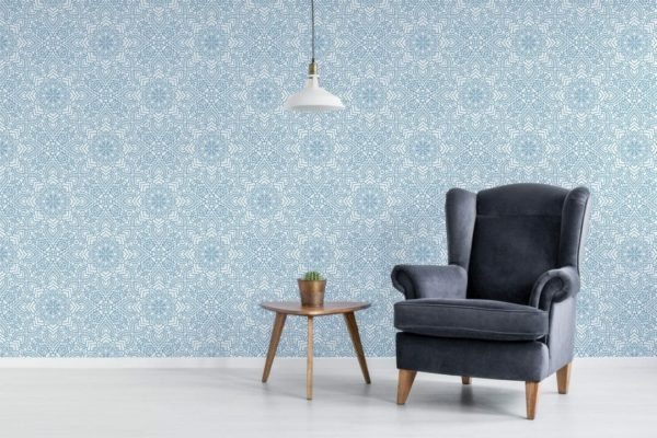 Geometric mandala self adhesive wallpaper