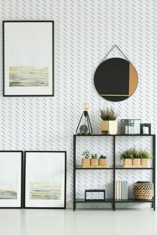 Small diagonal lines wallpaper for walls