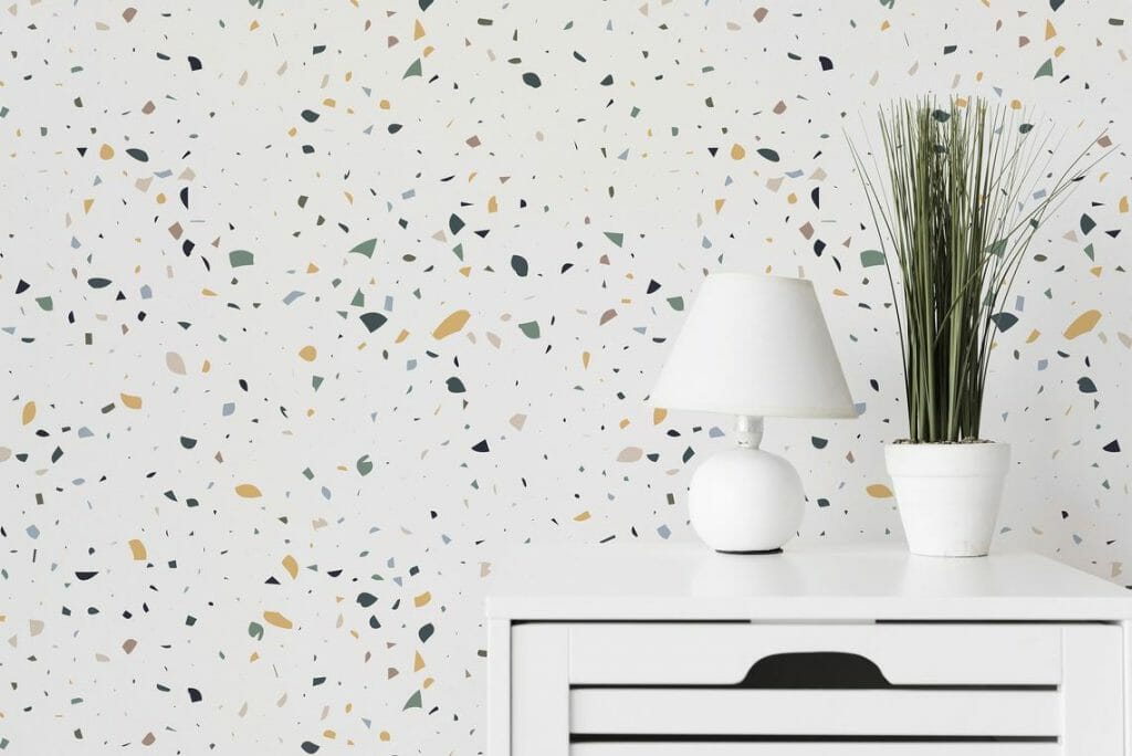 Terrazzo wallpaper - Peel and Stick or Non-Pasted