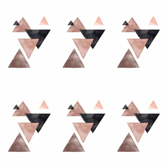 Triangles removable wallpaper