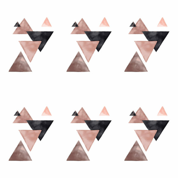 Triangles removable wallpaper