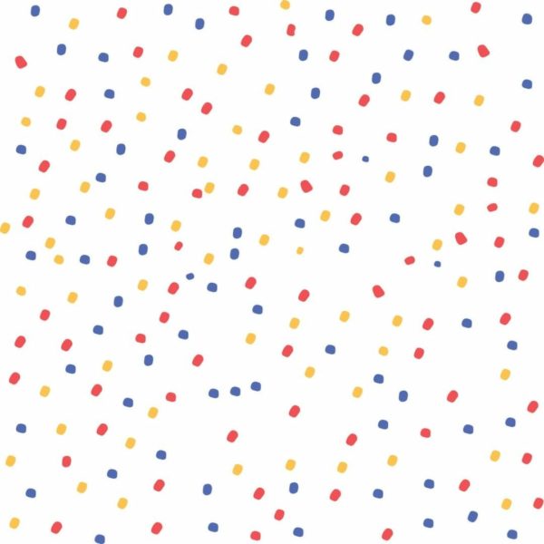 Colorful dots removable wallpaper