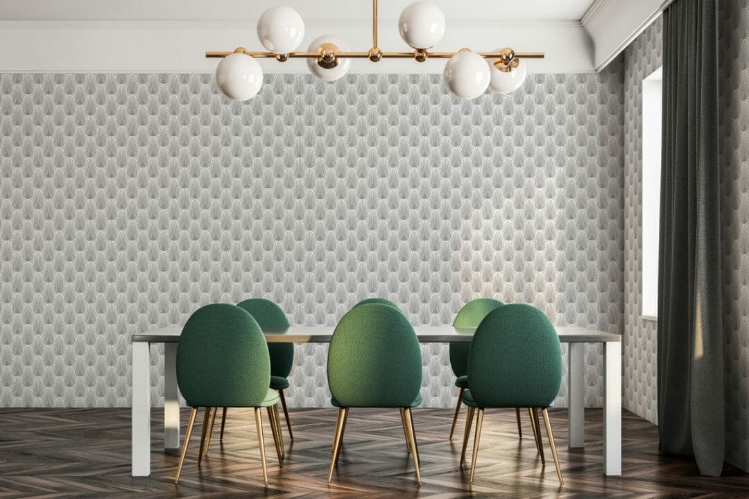 Art Deco style wallpaper for walls