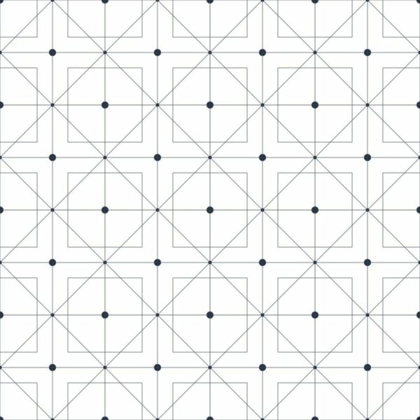 Delicate geometric squares removable wallpaper