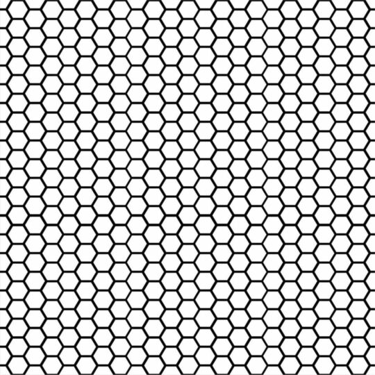 Black and white honeycomb removable wallpaper