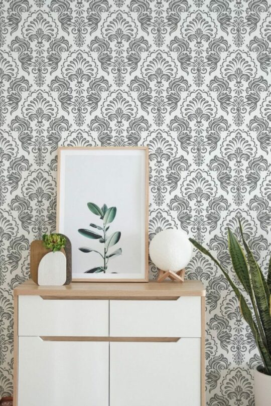 Vintage peel stick wallpaper