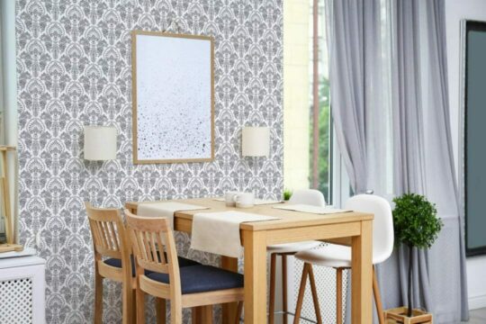 Vintage peel and stick removable wallpaper