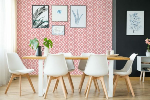 Ethnic peel and stick removable wallpaper