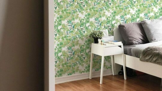 Eucalyptus leaves sticky wallpaper