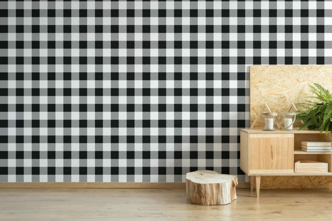 Buy Buffalo Plaid Wallpaper Online In India  Etsy India