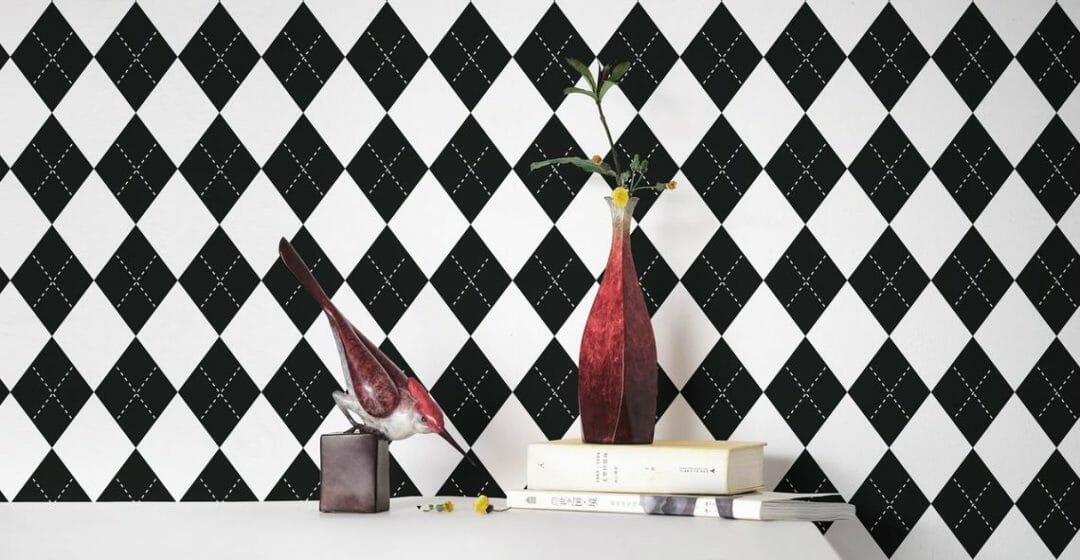 Harlequin wallpaper - Peel and Stick or Non-Pasted