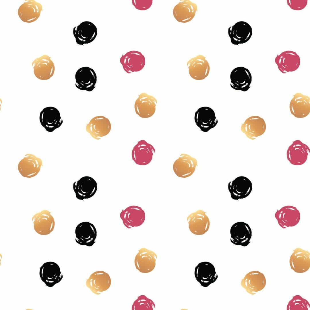 Aesthetic dots removable wallpaper