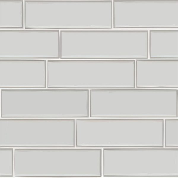 White brick removable wallpaper
