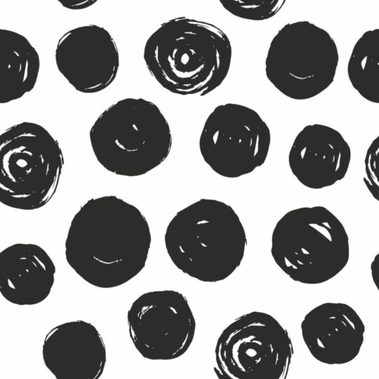 Brush stroke dots removable wallpaper