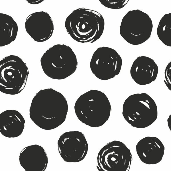 Peel and stick abstract dots wallpaper