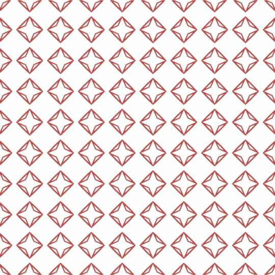 Red geometric diamond removable wallpaper