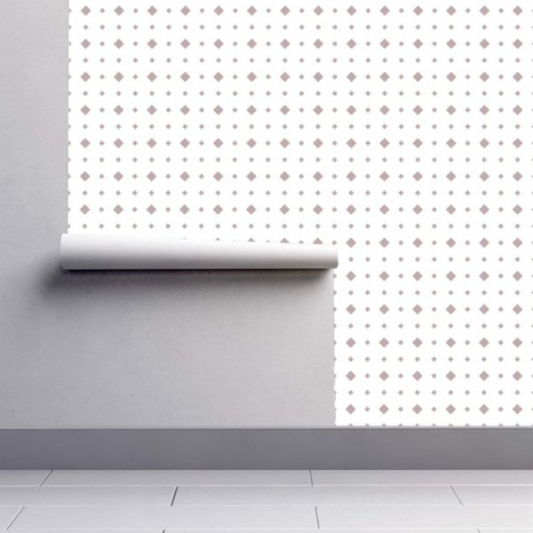 Geometric pattern sticky wallpaper