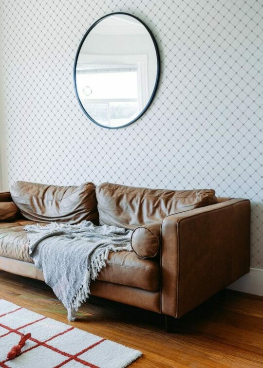 Simple geometric peel stick wallpaper