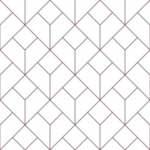 Delicate geometric removable wallpaper