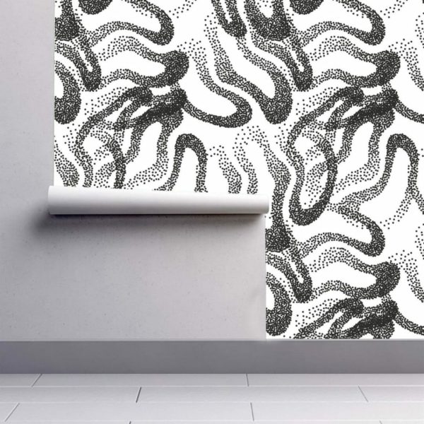 Modern abstract sticky wallpaper