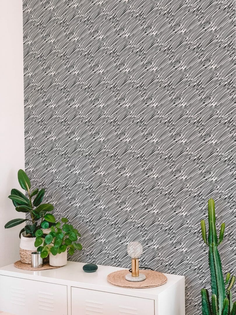 Scribble wallpaper for walls
