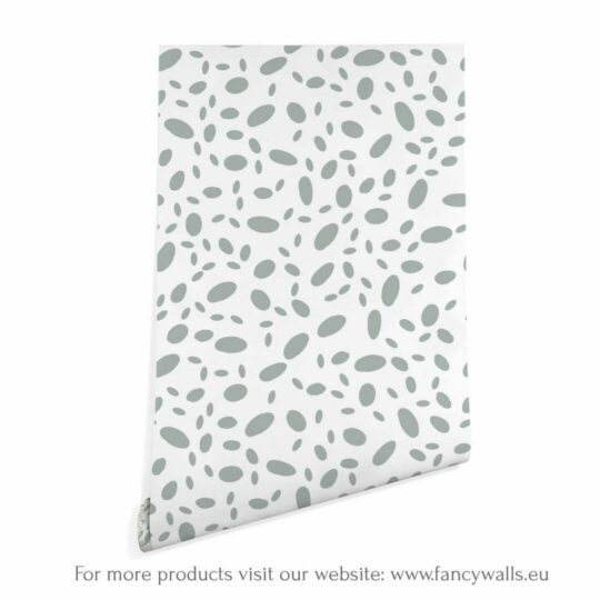 Round terrazzo sticky wallpaper
