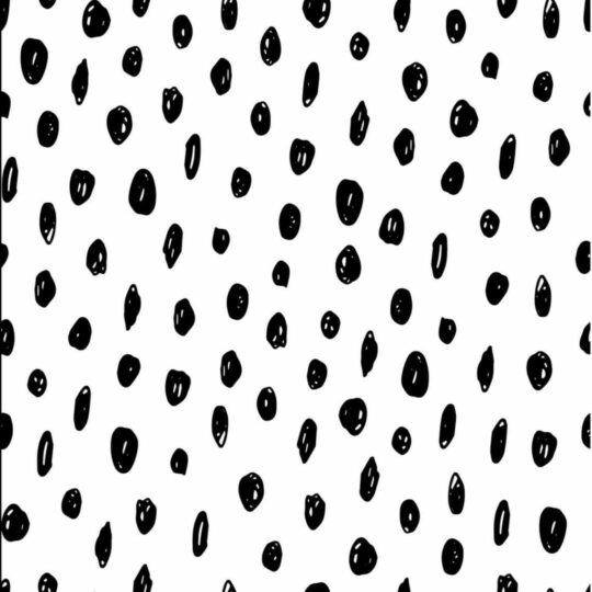 Hand drawn dots peel and stick wallpaper