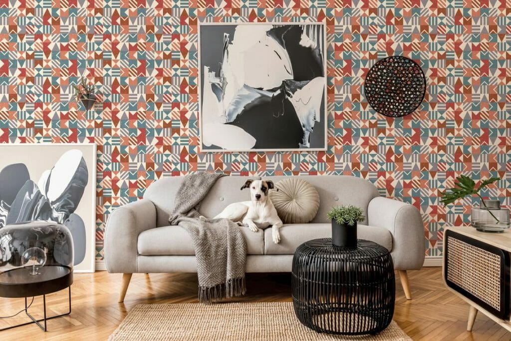 Fresco wallpaper peel and stick | Fancy Walls