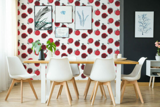 Pomegranate sticky wallpaper