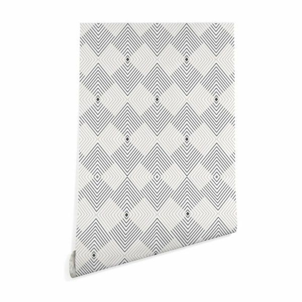 Geometric abstract wallpaper for walls
