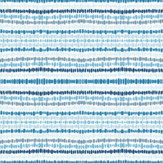 Blue abstract striped removable wallpaper