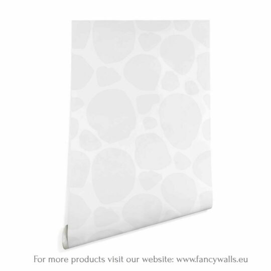 Gray spots peel and stick removable wallpaper