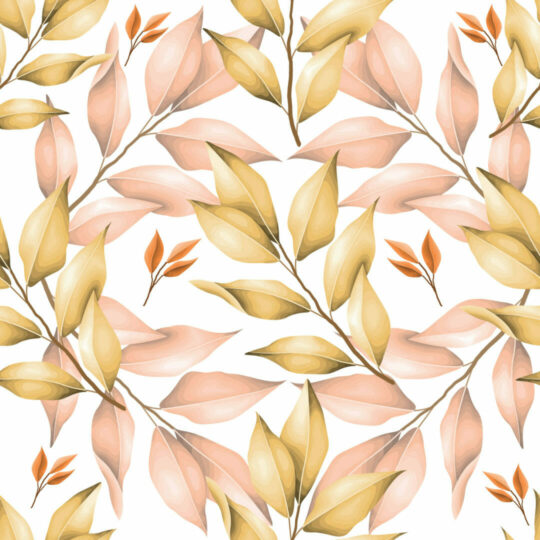 Autumn leaf removable wallpaper