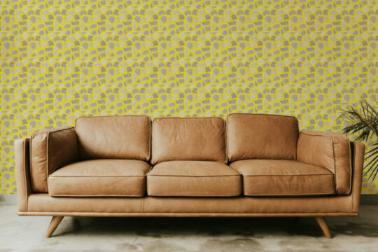 Abstract terrazzo self adhesive wallpaper