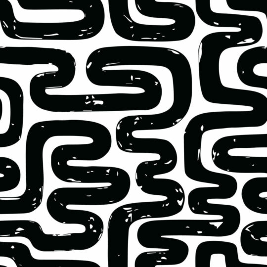 Abstract maze removable wallpaper