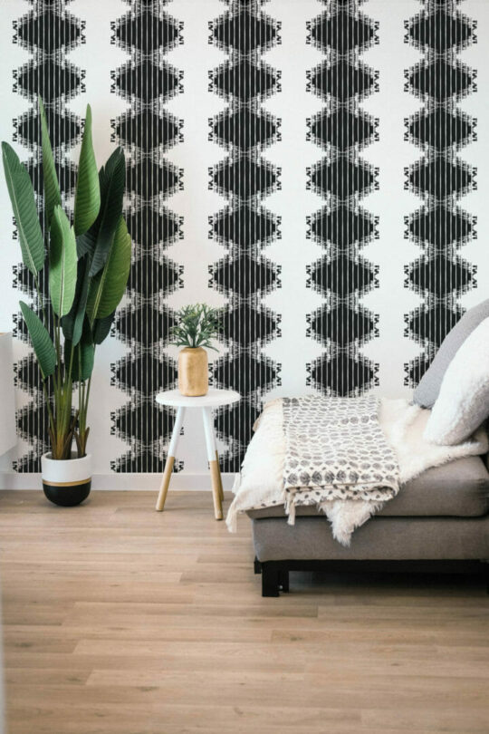 Bold abstract temporary wallpaper