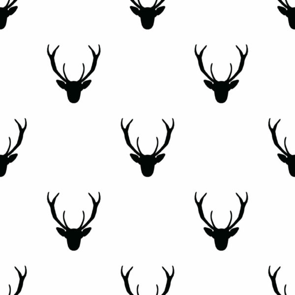 Deer removable wallpaper