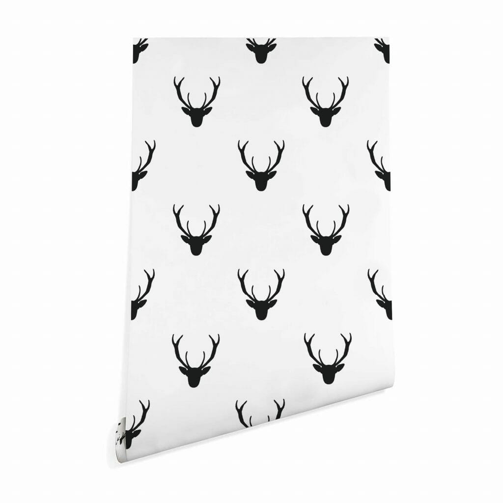 Deer wallpaper - Peel and Stick or Non-Pasted